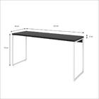 Mesa Dynamica 150x50x75cm Estrutura Branca