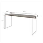 Mesa Dynamica 150x50x75cm Estrutura Branca