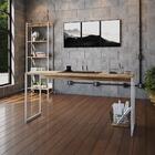 Mesa Dynamica 150x50x75cm Estrutura Branca