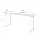 Mesa Dynamica 150x50x75cm Estrutura Branca