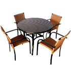 Mesa E Cadeiras Ascoli, Jardim, Área Externa, Churrasqueira T