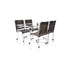 Mesa E Cadeiras B6 Alumínio - Para Sala De Jantar, Sala De Es