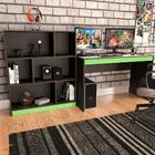 Mesa E Estante Para Escritorio Gamer B28 Novam