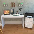 Mesa E Gaveteiro 3 Gavetas Para Escritorio Gamer B29 Novam