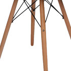 Mesa Eames De Mdf Preto- 80cm