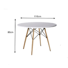 Mesa Eames Dkr 110 Cm Branco