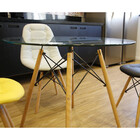 Mesa Eames Eiffel Redonda 90cm - Vidro