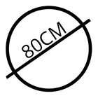 Mesa Eames Torre Eiffel Inox - Madeira Freijó - 0 80m