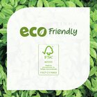 Mesa Eco Friendly Compensado Naval Flora  Branco