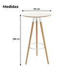 Mesa Eiffel Bistrô Café Cozinha Branca