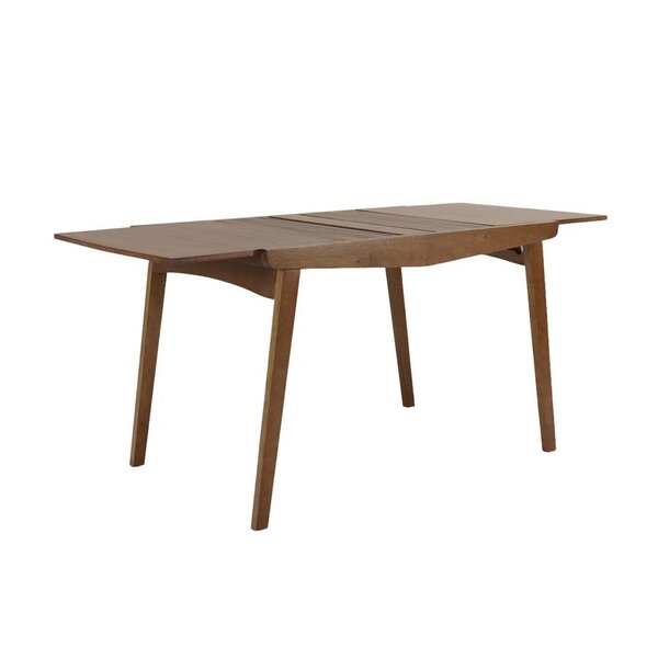 Mesa Elástica Tampo De Madeira 76cm X 113cm Izza Pinhão