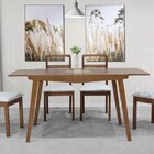 Mesa Elástica Tampo De Madeira 76cm X 113cm Izza Pinhão