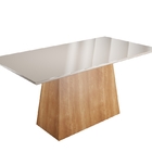 Mesa Elegance  Sonetto Mel Com Tampo Off White