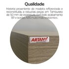 Mesa Elegante Para Escritório Executivo 1,6m Tamburato Carval