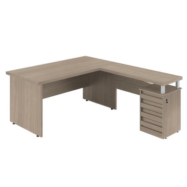 Mesa Em L 1.8 Brasil  Nogueira