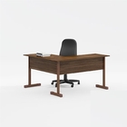 Mesa Em L Califórnia Marrom