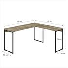 Mesa Em L Dynamica Diretor 150x140x75cm