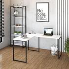 Mesa Em L Dynamica Office 120x140x75cm