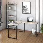 Mesa Em L Dynamica Office 120x140x75cm