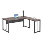 Mesa Em L E Armário Jony Freijó Preto