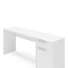 Mesa Em L Escritório Escrivaninha 134x90cm Moscou 1 Gaveta 1