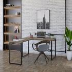 Mesa Em L Kuadra Office 120x150x75cm