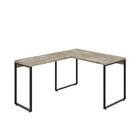 Mesa Em L Kuadra Office 120x150x75cm