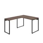 Mesa Em L Kuadra Office 120x150x75cm