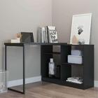 Mesa Em L Oficial Preto Onix