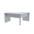 Mesa Em L P/ Escritório 135x135 Pandin P25 - Cinza