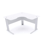 Mesa Em L P/ Escritório 150x150 Pandin Maxxi - Branco