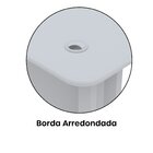 Mesa Em L P/ Escritório 150x150 Pandin Maxxi - Cinza