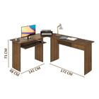 Mesa Em L Zanzini Max Nogal