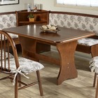 Mesa Em Madeira Maciça 140 Hannover  E Acabamento Em Pu Casta