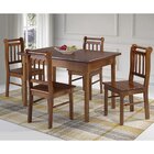 Mesa Em Madeira Maciça Retangular 4 Lugares Mel