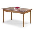 Mesa Em Madeira Maciça Retangular 6 Lugares Mel