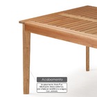 Mesa Em Madeira Maciça Retangular 90cmx160cm Primavera