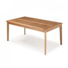 Mesa Em Madeira Maciça Retangular 90cmx160cm Primavera