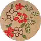 Mesa Em Mosaico Cerâmicas E Porcelanas Floral Veri Hibiscus -