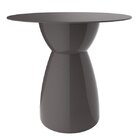 Mesa Em Polipropileno Rad  Cinza Mushroom