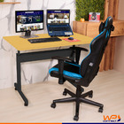 Mesa Ergonômica Com Regulagem De Altura Tampo Amarelo Ocre So