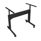 Mesa Ergonômica Com Regulagem De Altura Tampo Azul Secreto -