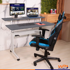 Mesa Ergonômica Dupla Com Regulagem De Altura Tampo Búfalo Im