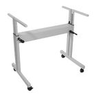 Mesa Ergonômica Dupla Com Regulagem De Altura Tampo Búfalo Im