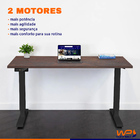 Mesa Ergonômica Elétrica Com Regulagem De Altura 2 Motores Ta