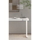 Mesa Escritório 114,8cm Com Regulagem De Altura Elétrica E Us