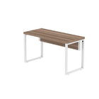 Mesa Escritório 1700x700x750 M170/70pe40tub Walnut/branco