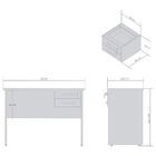 Mesa Escritório Alfama Malaga