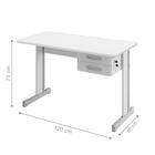 Mesa Escritório Atlanta Branco