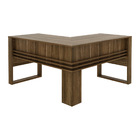 Mesa Escritório De Canto Multimóveis Cr25042 Nogal